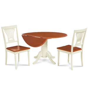 Forthill 3 Piece Dining Set by Alcott Hill