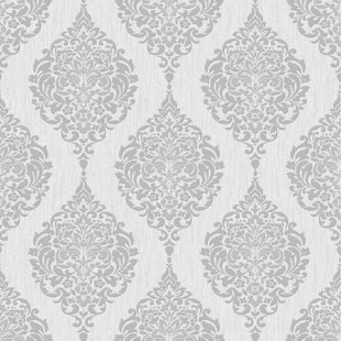 Damask Wallpaper You Ll Love Wayfair Quickview