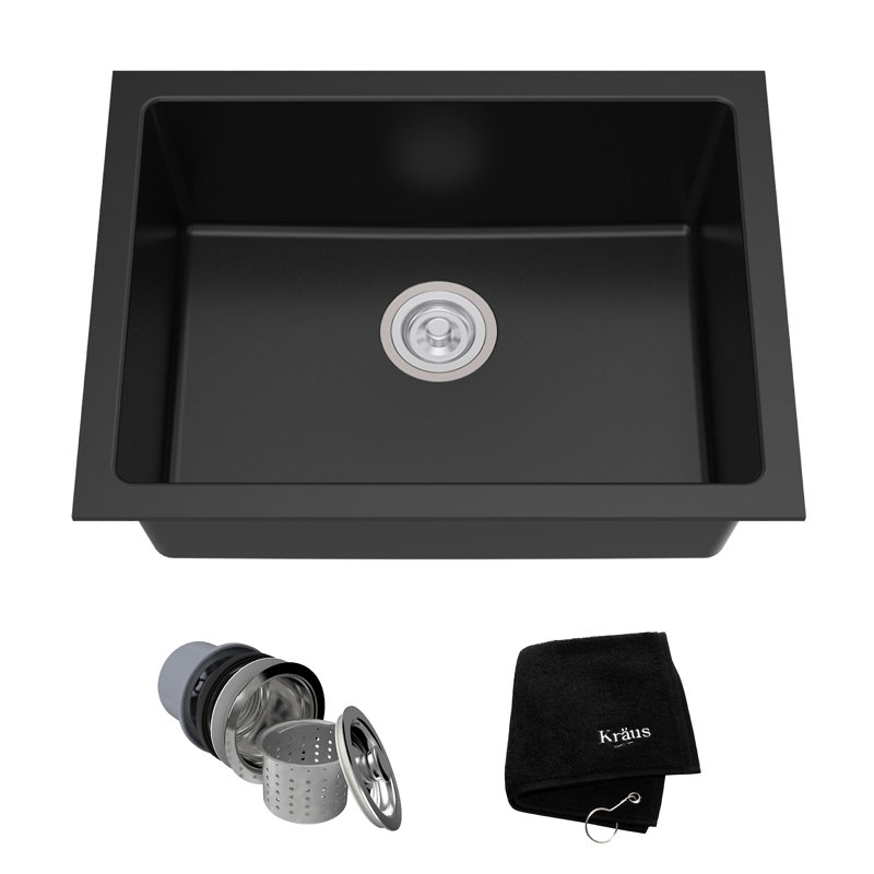 Kraus 24" x 18" DropIn Kitchen Sink & Reviews Wayfair