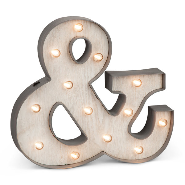 Ampersand Wall Decor the gerson companies plastic lighted ampersand sign wall décor Ampersand Wall Decor the gerson companies plastic lighted ampersand sign wall décor