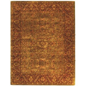Golden Jaipur Hand-Tufted Wool Gold/Rustic Area Rug