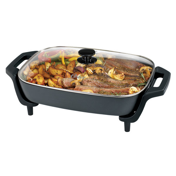 Oster Oster 12" Electric Skillet & Reviews Wayfair