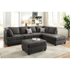 Black Sectional Sofas You Ll Love Wayfair