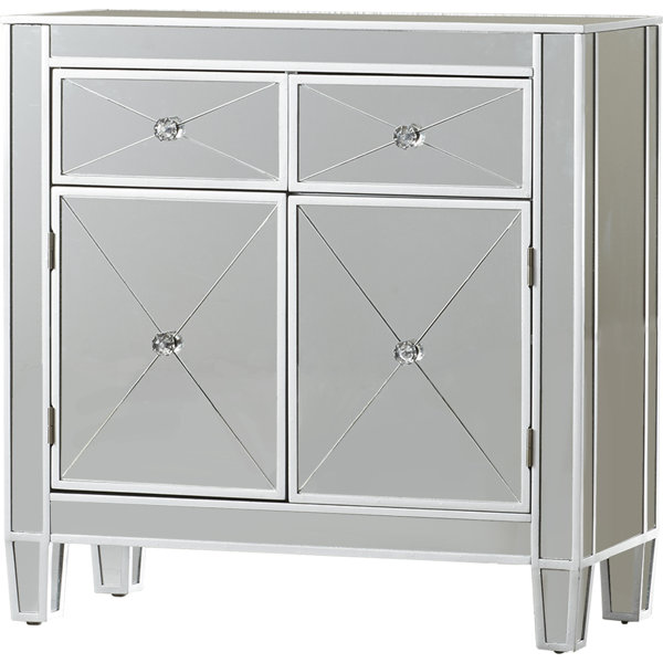 Lavinia 2 Drawer Accent Cabinet Reviews Allmodern