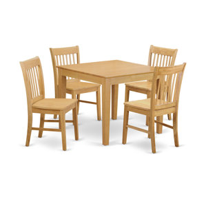 Lennox 5 Piece Dinning Set by Alcott Hill