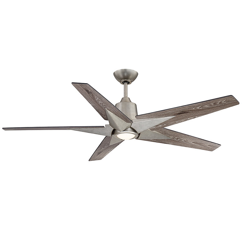 Orren Ellis 56 St Annes Kenham 5 Blade Led Ceiling Fan With Remote Orren Ellis 56 St Annes Kenham 5 Blade Led Ceiling Fan With Remote Light Kit Included Reviews Wayfair