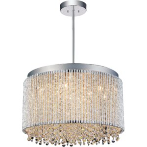 Claire 10-Light Crystal Pendant