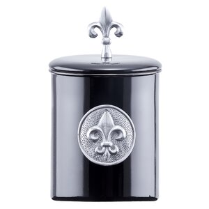 Fleur De Lis 4 qt. Cookie Jar