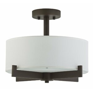 Parkside 3-Light Semi Flush Mount