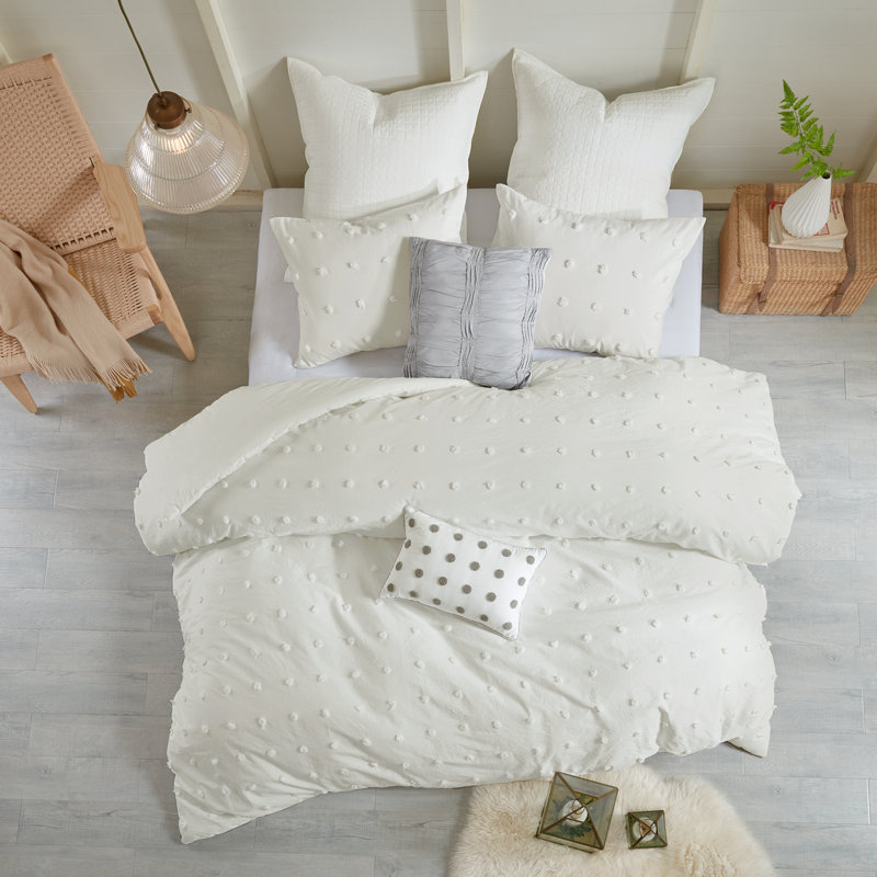 Eider Ivory Aiden Cotton Duvet Cover Set Reviews Wayfair Aiden Cotton Duvet Cover Set