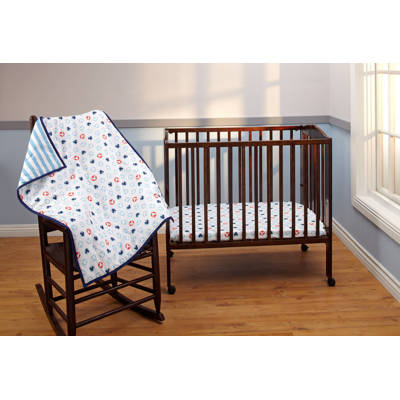 Disney Mickey Mouse 3 Piece Crib Bedding Set Reviews Wayfair Mickey Mouse 3 Piece Crib Bedding Set