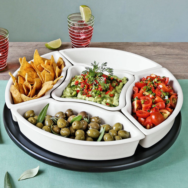Over and Back Serving Piece Lazy Susan & Reviews Wayfair