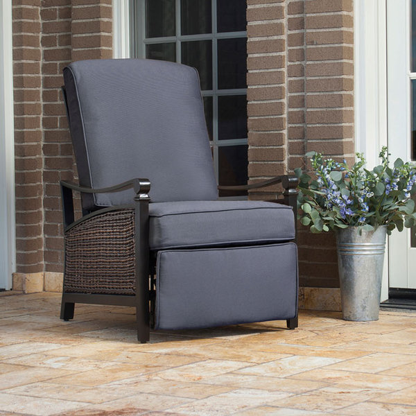 LaZBoy Carson Luxury Outdoor Recliner Chair with Cushion & Reviews Wayfair