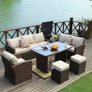 Benedetti 7 Piece Deep Seating Group with Cushion