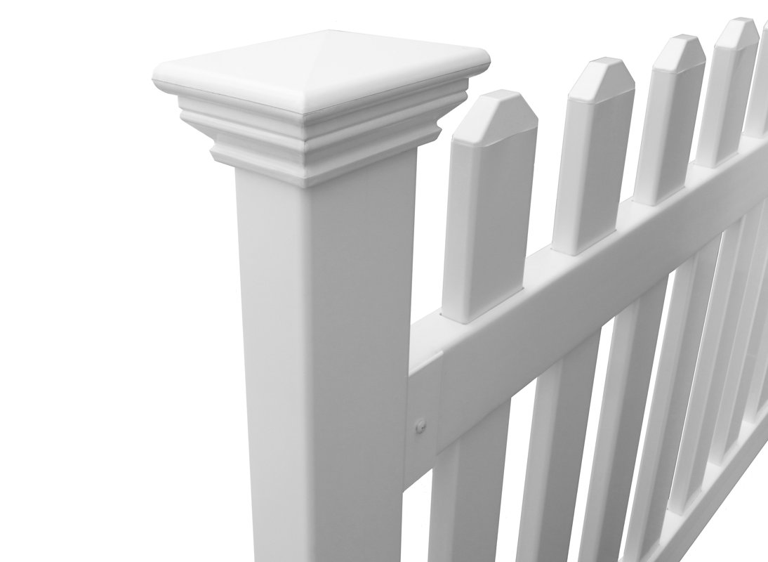 Zippity Outdoor Products 3 ft. x 6 ft. Newport Picket Yard Fence & Reviews Wayfair