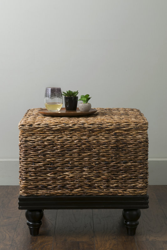 Marilee Woven Side Table & Reviews | Birch Lane