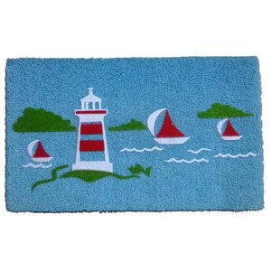 Yacht Light House Doormat