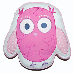 Owl Decorative Cotton Throw Pillow