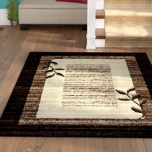 Wilda Black/Brown/Beige Area Rug