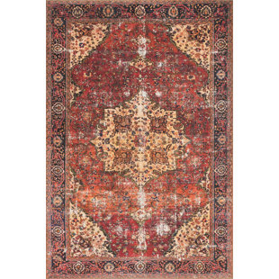 Modern Red Area Rugs Allmodern Raul Red Navy Area Rug