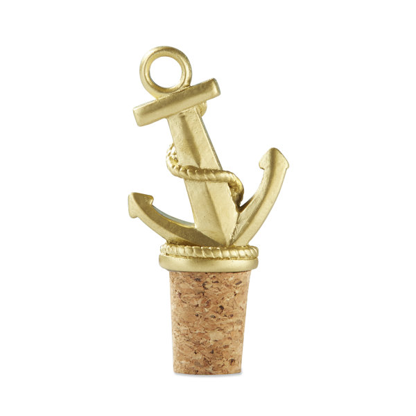 Kate Aspen Nautical Anchor Bottle Stopper Wayfair