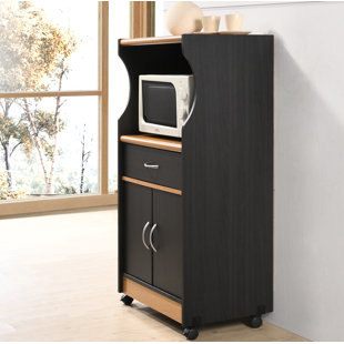 Black Microwave Stand Wayfair Ca Save