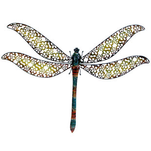 Metal Dragonfly Decor Wayfair Metal Dragonfly Wall Décor
