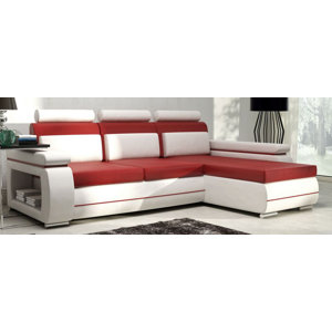Ecksofa Falkner mit Bettfunktion von Hokku Designs