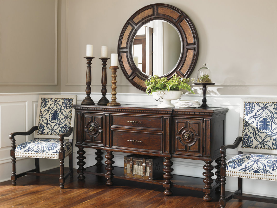 Lexington Kilimanjaro Round Dresser Mirror & Reviews Wayfair