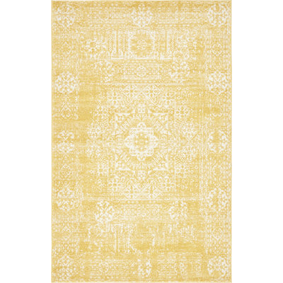 Modern Yellow & Gold Area Rugs | AllModern