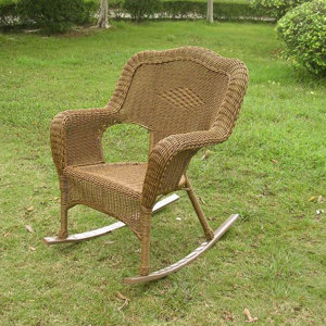 Chelsea Outdoor Wicker Resin Patio Rocking Chair