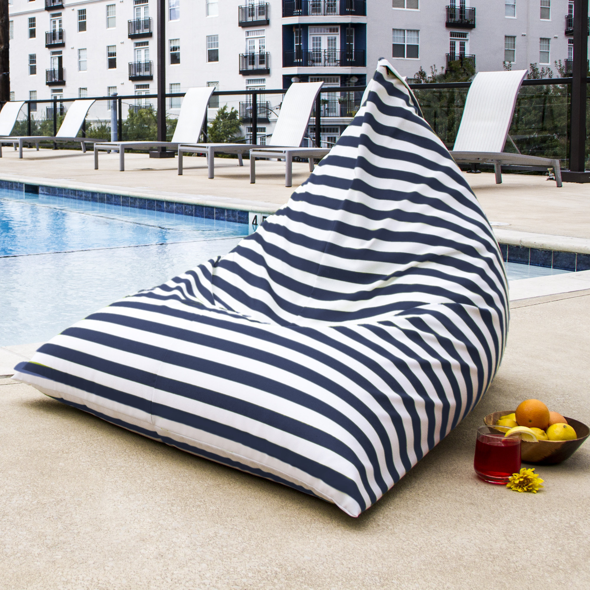 Ja Twist Outdoor Bean Bag Chair Reviews Wayfair