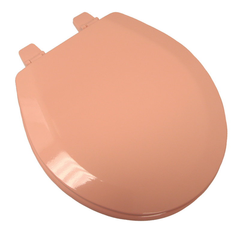 Comfort Seats Deluxe Molded Wood Round Toilet Seat & Reviews Wayfair