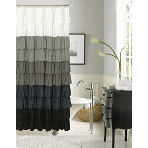 Bournazel Ruffled Shower Curtain