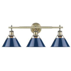 Bathroom Light Fixtures Wayfair blue shade bathroom vanity lighting you'll love | wayfair Bathroom Light Fixtures Wayfair blue shade bathroom vanity lighting you'll love | wayfair