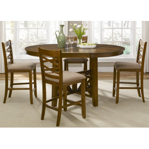 Mendota 5 Piece Dining Set by Loon Peak