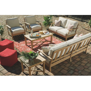 Low Maintenance Patio Furniture Wayfair Ca Anguiano Lounge Seating Group With Cushion