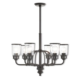 Laurenza Traditional 6-Light Candle-Style Chandelier