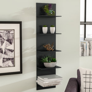 Wade Logan Molina Wide Column Wall Shelf Wayfair Molina Wide Column Wall Shelf