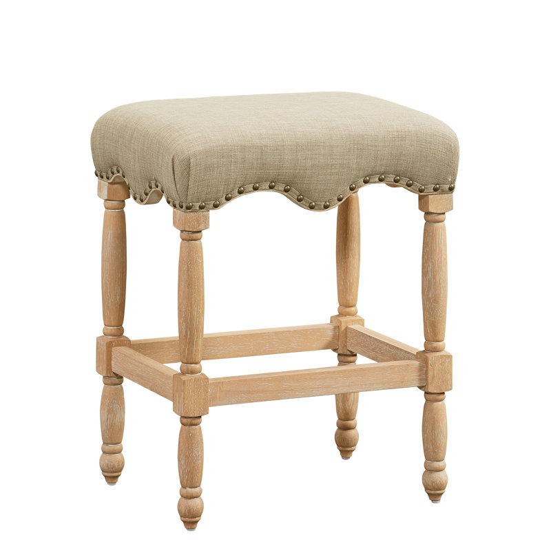 One Allium Way Adalhard Fabric 26 Bar Stool Wayfair Adalhard Fabric 26 Bar Stool