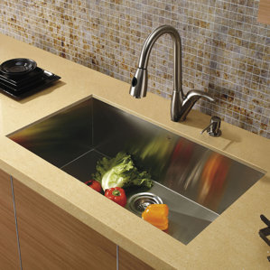 VIGO 32 inch Undermount Single Bowl 16..