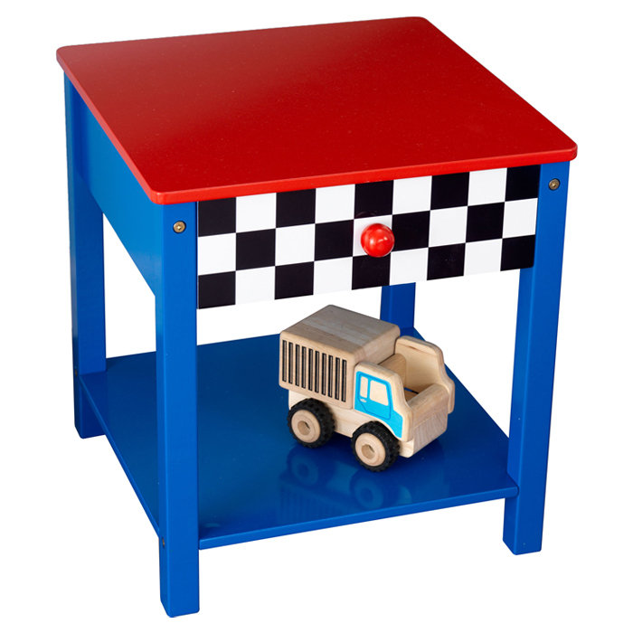 KidKraft Race Car 1 Drawer Nightstand & Reviews Wayfair