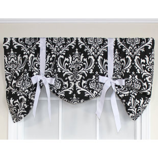 Black Valances Kitchen Curtains You Ll Love In 2019 Wayfair Quickview Black