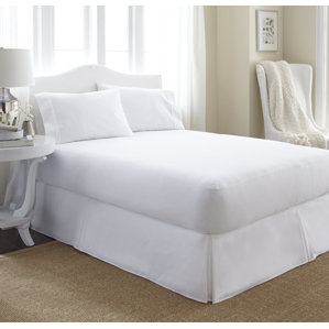 Premium Terry Hypoallergenic Waterproof Mattress Protector by Alwyn Home