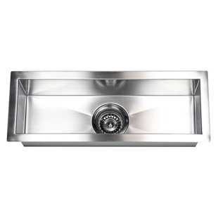 Narrow Sink Wayfair 23 L X 8 5 W Single Narrow Bowl Undermount Kitchen Sink