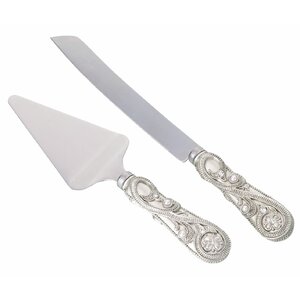 Regal Elegance 2 Piece Cake Server Set