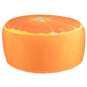 Pouffe Orange von Fallen Fruits