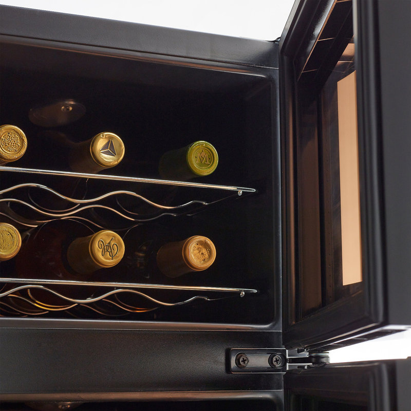 Wine Enthusiast Companies 21 Bottle Silent Series Dual Zone