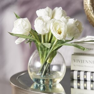 Tulips Arrangement with Vase
