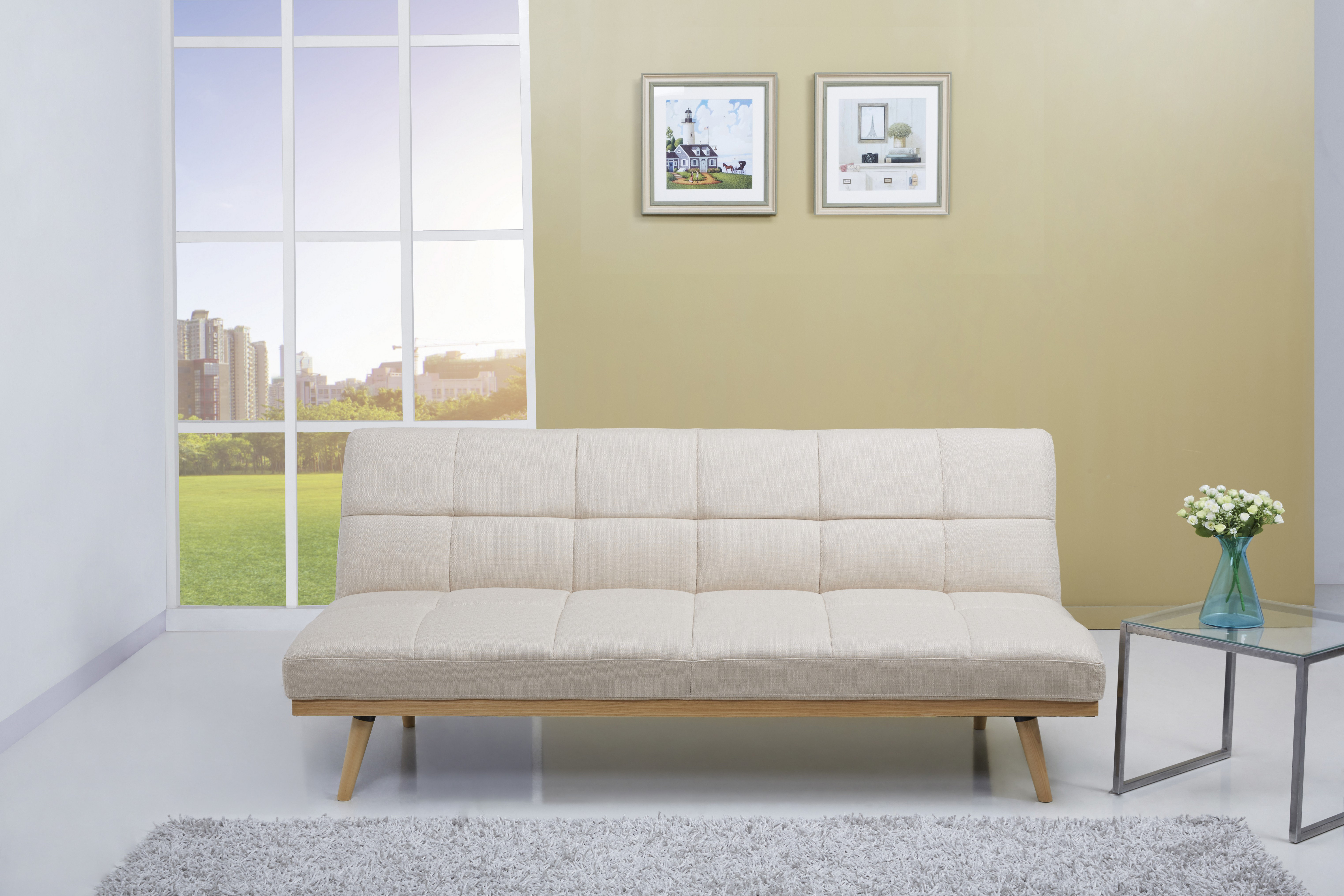 Rawls 3 Seater Sofa Bed